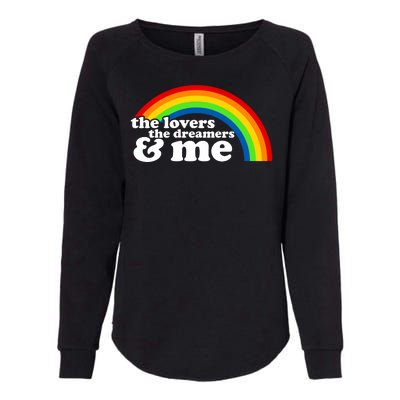 The Lovers The Dreamers And Me Womens California Wash Sweatshirt