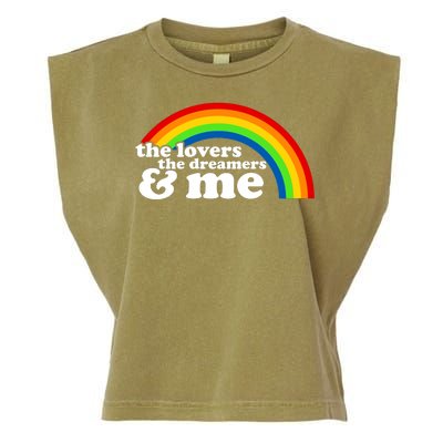 The Lovers The Dreamers And Me Garment-Dyed Women's Muscle Tee