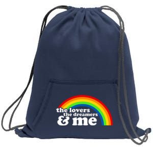 The Lovers The Dreamers And Me Sweatshirt Cinch Pack Bag