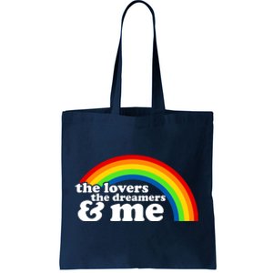 The Lovers The Dreamers And Me Tote Bag