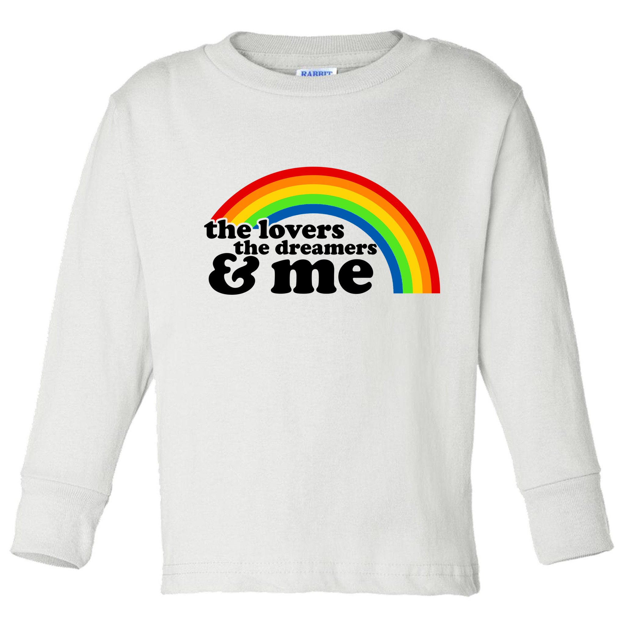 The Lovers The Dreamers And Me Toddler Long Sleeve Shirt