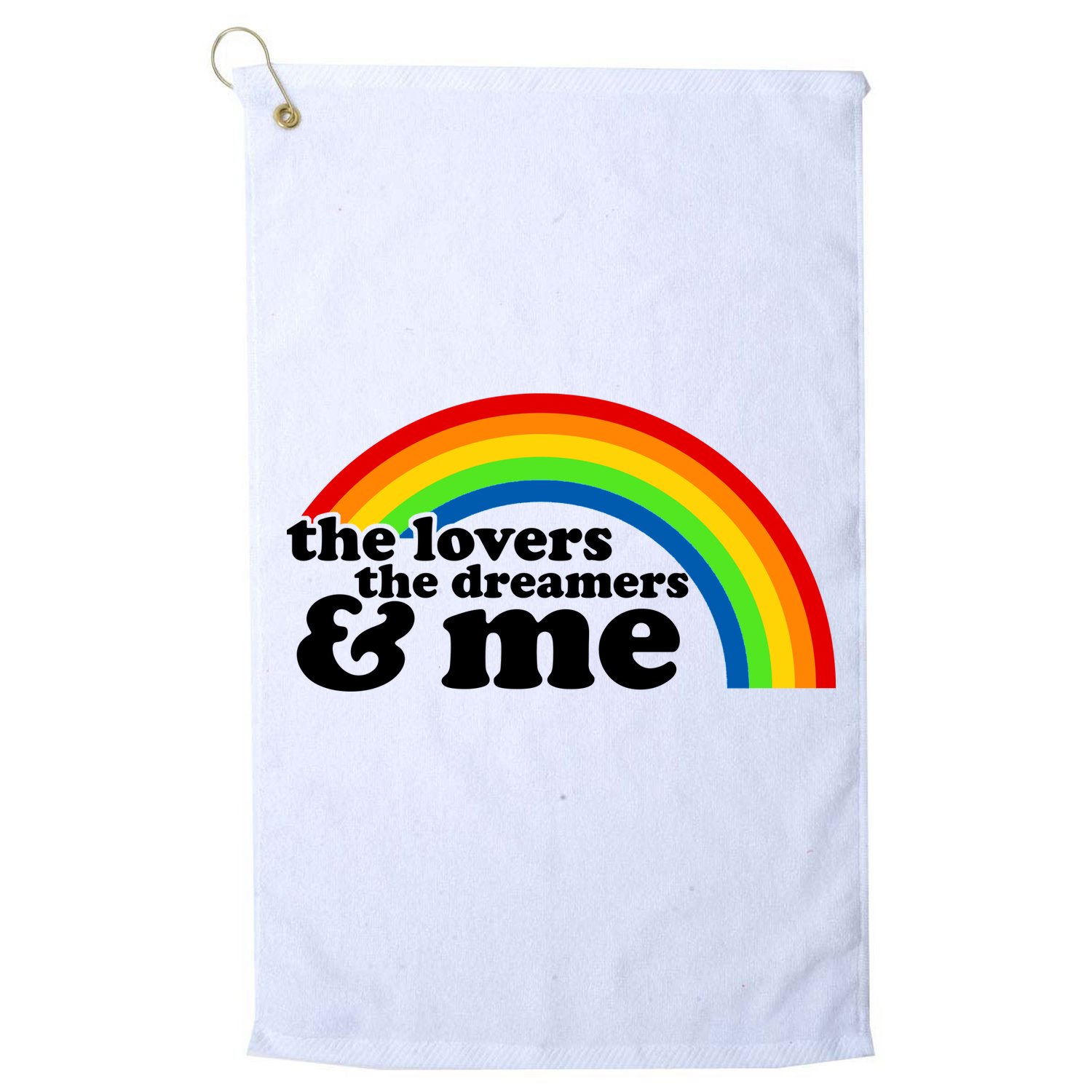 The Lovers The Dreamers And Me Golf Towel