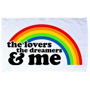 The Lovers The Dreamers And Me Microfiber Hand Towel