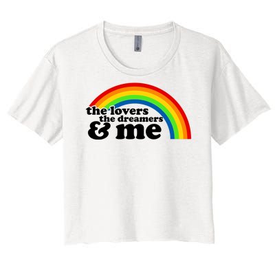 The Lovers The Dreamers And Me Women's Crop Top Tee