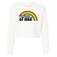 The Lovers The Dreamers And Me Cropped Pullover Crew