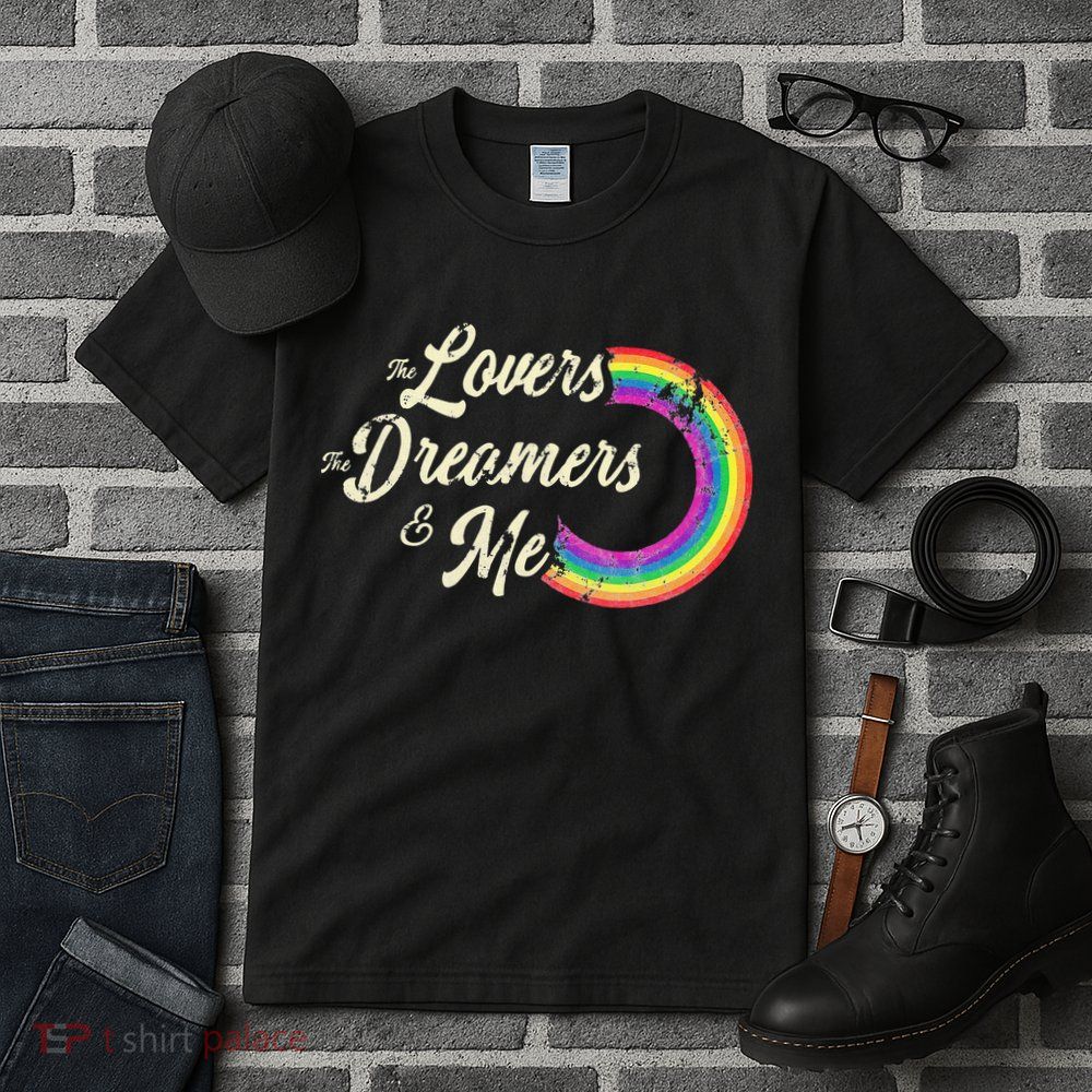 The Lovers The Dreamers And Me Rainbow Tall T-Shirt