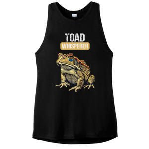 Toads Lovers Toad Whisperer Ladies PosiCharge Tri-Blend Wicking Tank