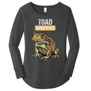 Toads Lovers Toad Whisperer Women's Perfect Tri Tunic Long Sleeve Shirt