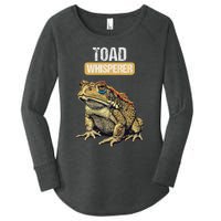 Toads Lovers Toad Whisperer Women's Perfect Tri Tunic Long Sleeve Shirt