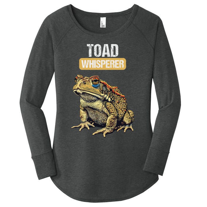 Toads Lovers Toad Whisperer Women's Perfect Tri Tunic Long Sleeve Shirt