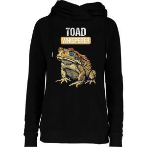 Toads Lovers Toad Whisperer Womens Funnel Neck Pullover Hood