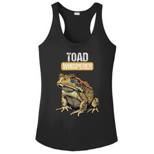 Toads Lovers Toad Whisperer Ladies PosiCharge Competitor Racerback Tank