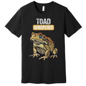 Toads Lovers Toad Whisperer Premium T-Shirt