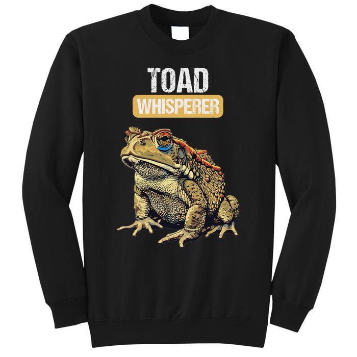 Toads Lovers Toad Whisperer Tall Sweatshirt