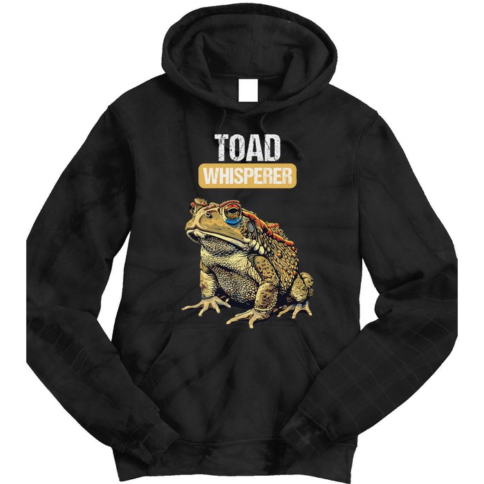 Toads Lovers Toad Whisperer Tie Dye Hoodie