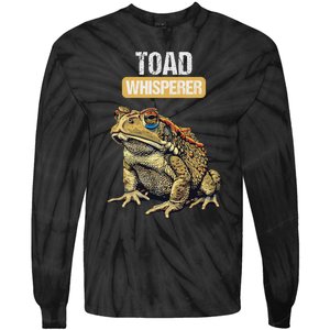 Toads Lovers Toad Whisperer Tie-Dye Long Sleeve Shirt