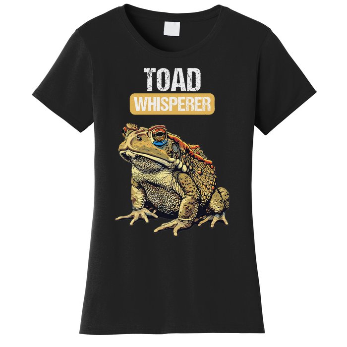 Toads Lovers Toad Whisperer Women's T-Shirt