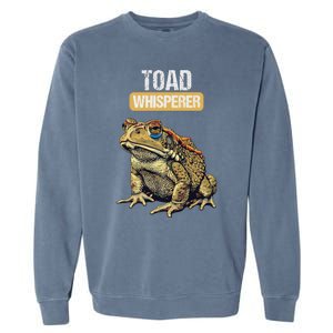 Toads Lovers Toad Whisperer Garment-Dyed Sweatshirt