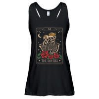 The Lovers Tarot Card Vintage The Lovers Tarot Ladies Essential Flowy Tank