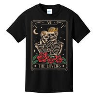 The Lovers Tarot Card Vintage The Lovers Tarot Kids T-Shirt