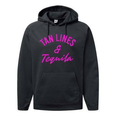 Tan Lines & Tequila Performance Fleece Hoodie