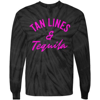 Tan Lines & Tequila Tie-Dye Long Sleeve Shirt