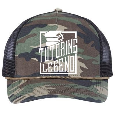 Tutoring Legend Retro Rope Trucker Hat Cap