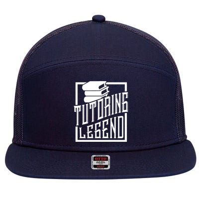 Tutoring Legend 7 Panel Mesh Trucker Snapback Hat