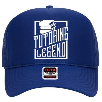 Tutoring Legend High Crown Mesh Back Trucker Hat