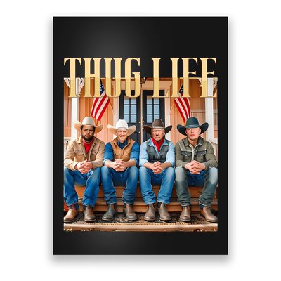 Thug Life Trump Vance Kennedy Elon Poster