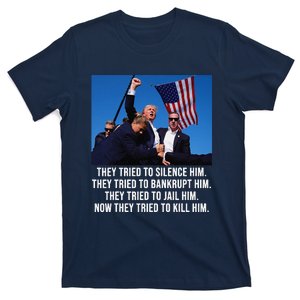 Trump Lives Trump Fight Fight Fight 2024 T-Shirt