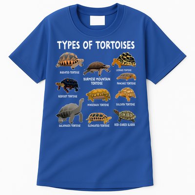 Tortoise Lover Types Of Tortoises Tall T-Shirt