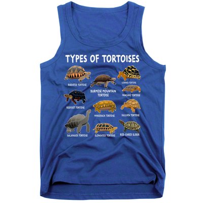 Tortoise Lover Types Of Tortoises Tank Top