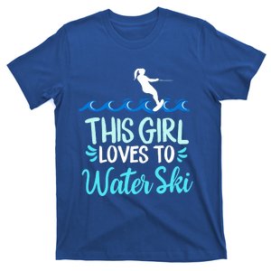 This Loves To Water Ski Gift T-Shirt