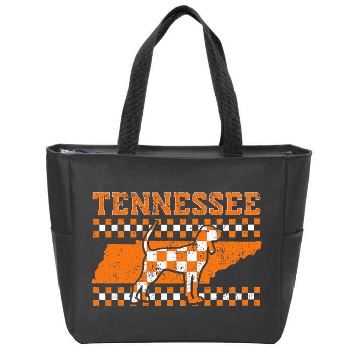 Tennessee Lovers Tennessee Souvenir Zip Tote Bag