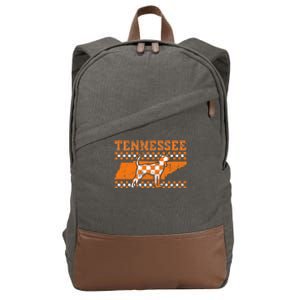 Tennessee Lovers Tennessee Souvenir Cotton Canvas Backpack