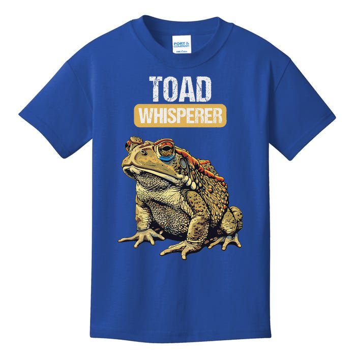 Toads Lovers Toad Whisperer Kids T-Shirt