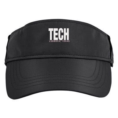 Tech Lubbock Texas Adult Drive Performance Visor