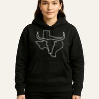 Texas Bull Horns Hoodie
