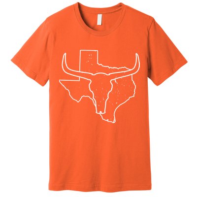 Texas Bull Horns Premium T-Shirt