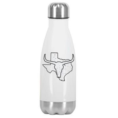 Texas Longhorns Stainless Steel Insulated Water Bottle