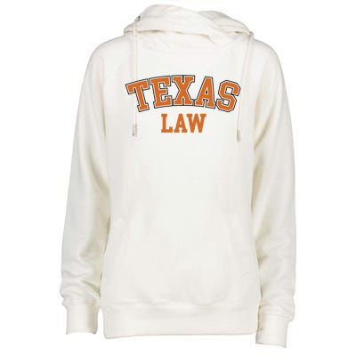 Texas Law Texas Bar Graduate Gift Lawyer College Gift Womens Funnel Neck Pullover Hood