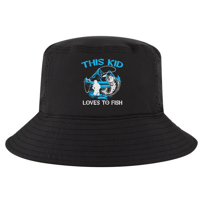 This Loves To Fish Cute Cool Comfort Performance Bucket Hat