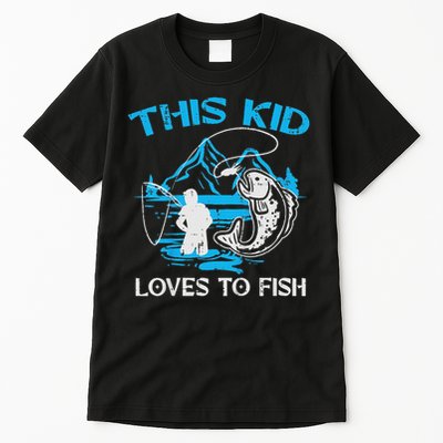 This Loves To Fish Cute Tall T-Shirt