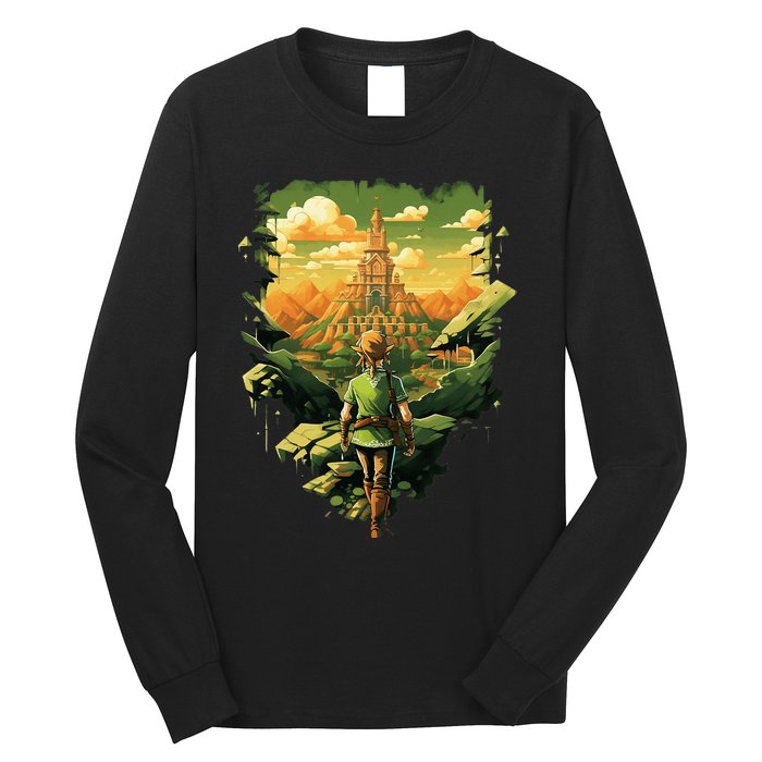 Tloz Link To A New Adventure Long Sleeve Shirt