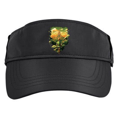 Tloz Link To A New Adventure Adult Drive Performance Visor