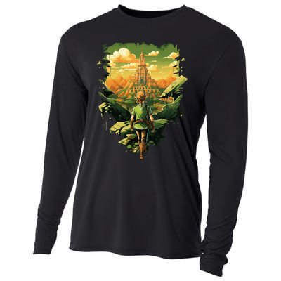 Tloz Link To A New Adventure Cooling Performance Long Sleeve Crew