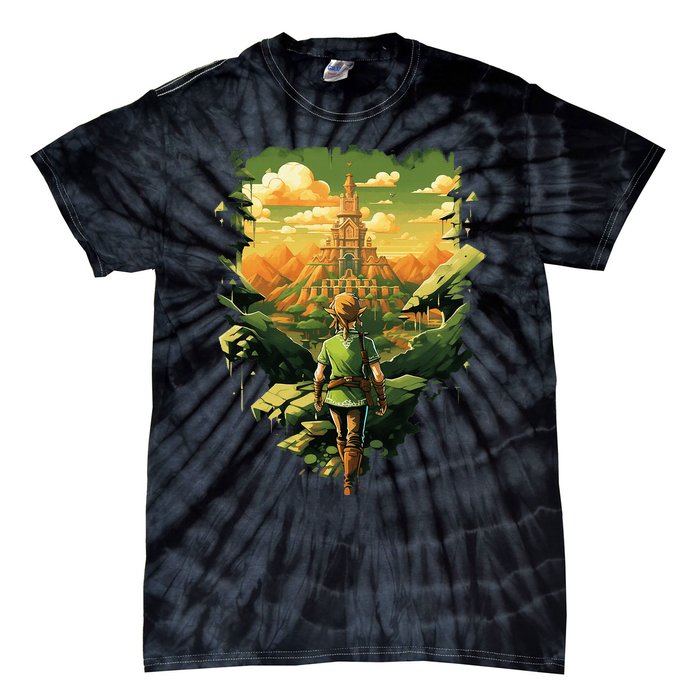 Tloz Link To A New Adventure Tie-Dye T-Shirt