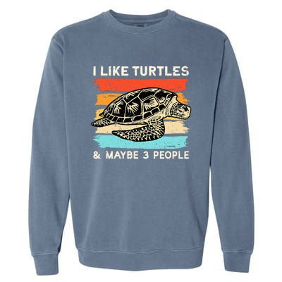 Turtle Lover, Turtle Art, Types Turtle, Turtle  Garment-Dyed Sweatshirt