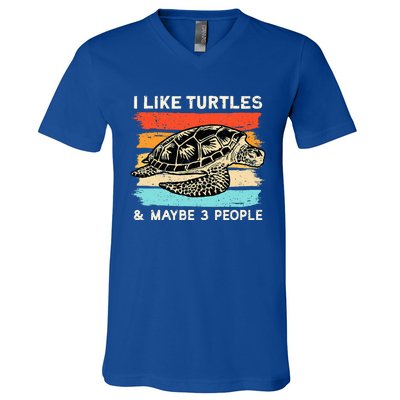 Turtle Lover, Turtle Art, Types Turtle, Turtle  V-Neck T-Shirt